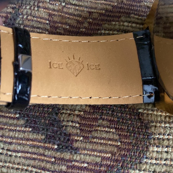 Brand new “Ice Ice Elements” Genuine Diamonds Bezel Large Face Men’s Watch. Nice - Picture 8 of 10